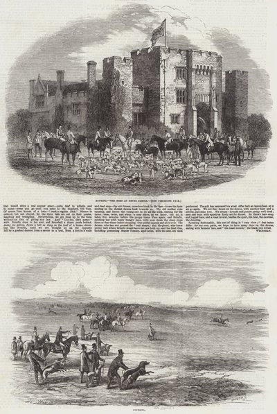 Hunting and Coursing by Harrison William Weir