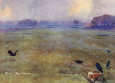 Golf Courses: Mid-Surrey, the Tenth Hole by Harry (1878 1950) Rountree