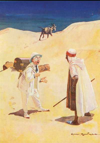 The Donkey and His Shadow by Harry Rountree