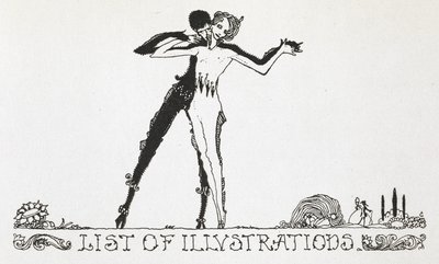 A Man and Woman Dancing by Harry Clarke