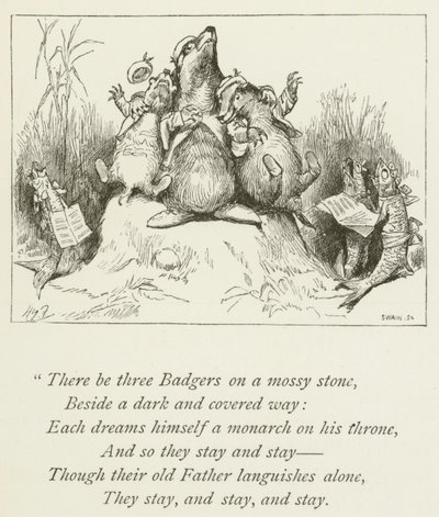 Illustration for Sylvie and Bruno by Lewis Carroll by Harry Furniss