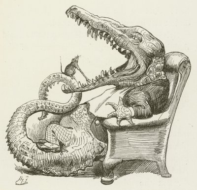 Illustration for Sylvie and Bruno by Lewis Carroll by Harry Furniss