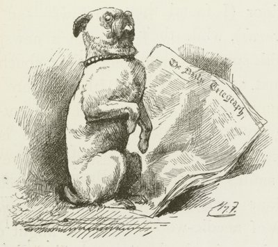 Illustration for Sylvie and Bruno by Lewis Carroll by Harry Furniss