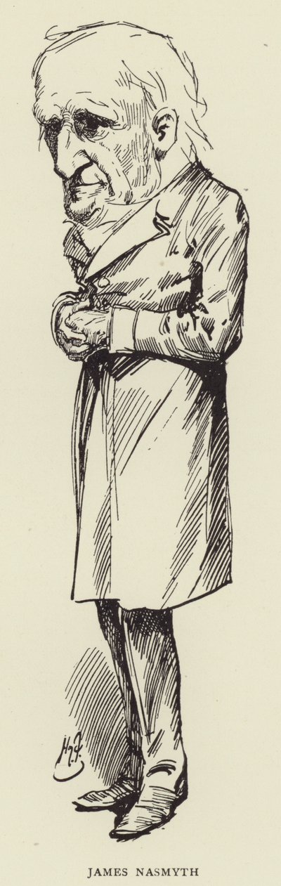 James Nasmyth by Harry Furniss