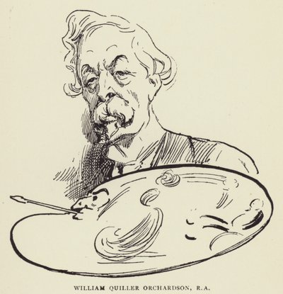 William Quiller Orchardson, RA by Harry Furniss