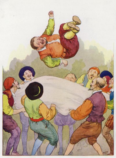Illustration for Don Quixote by Harry George Theaker