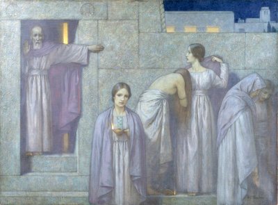 The Wise and Foolish Virgins by Harry George Theaker