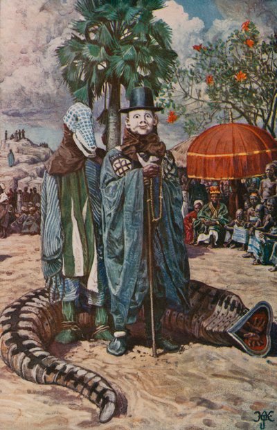 The Masked Mummers of Yoruba by Harry Hamilton Johnston