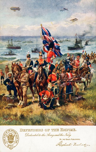 Defenders of the Empire, dedicated to the Army and Navy by Harry Payne
