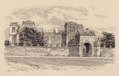Hardwick Hall, Derbyshire by Harry Percy Clifford