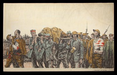 Prisoners and Wounded by Harvey T. Dunn