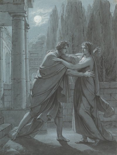 Lais Taking Aristippus by Surprise, ca. 1801 by Heinrich Friedrich Füger