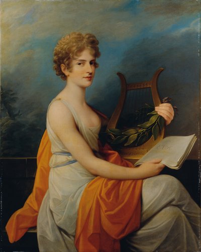 Portrait of the Opera Singer Therese Saal as Eve by Heinrich Friedrich Füger