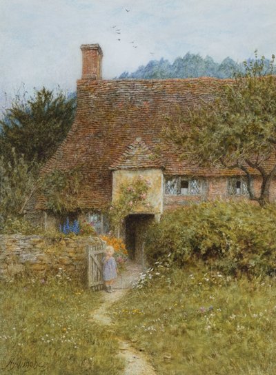 Old Cottage, Witley by Helen Allingham