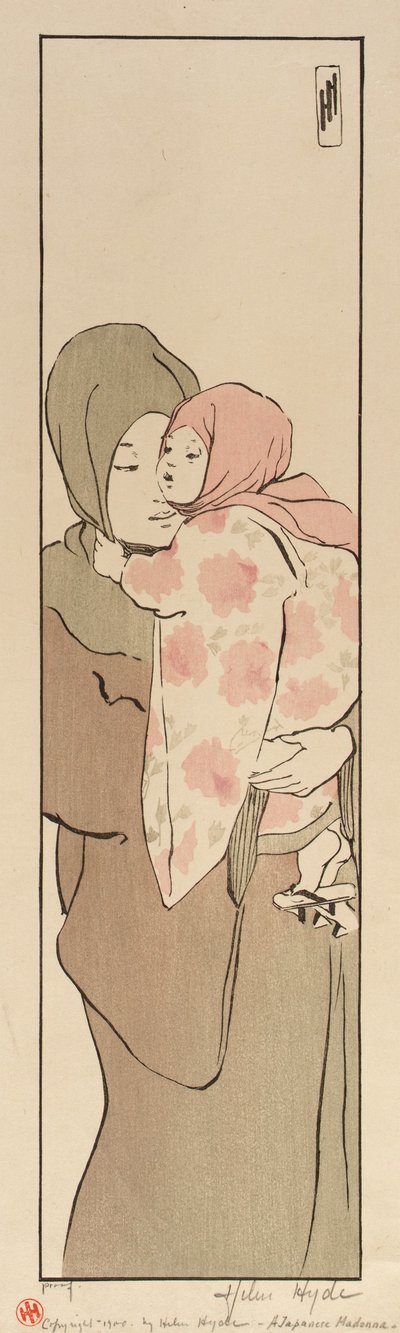 A Japanese Madonna by Helen Hyde