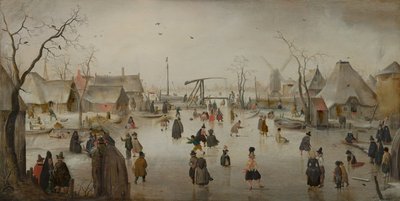 Ice Scene by Hendrick Avercamp