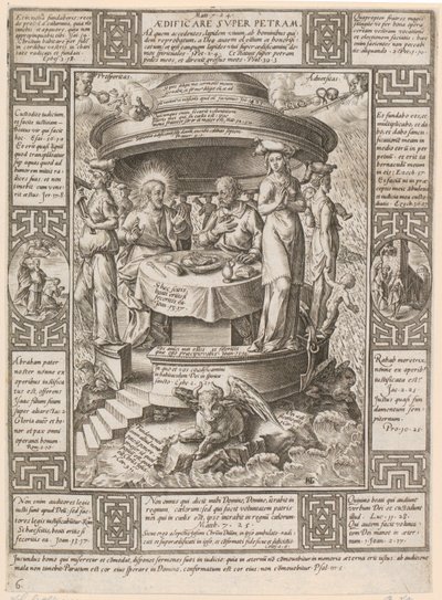 Build on the Rock, Plate 6 from the Series 