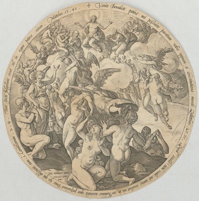 Ascent of the Righteous into Heaven, Sheet 3 from the Series 