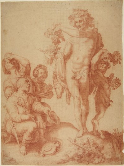 Bacchus by Hendrick Goltzius