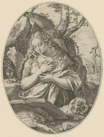 Penitent Magdalene by Hendrick Goltzius