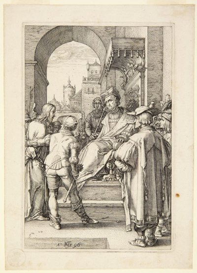 Christ before Pilate by Hendrick Goltzius