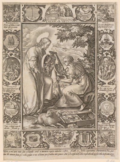 Christ as a Virtuous Example, Sheet 4 of the Series 