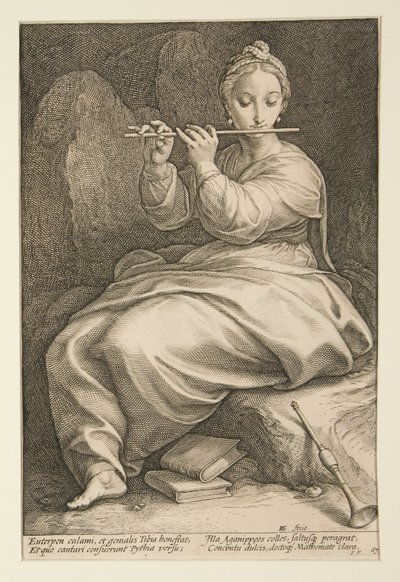Euterpe, Plate 6 from the Series 