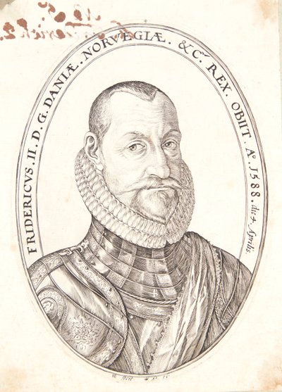 Frederik II, King of Denmark and Norway by Hendrick Goltzius