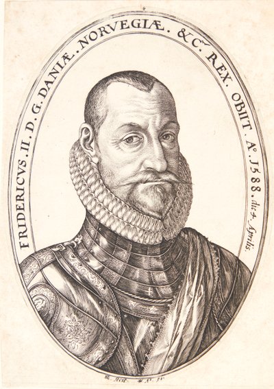 Frederik II, King of Denmark and Norway by Hendrick Goltzius