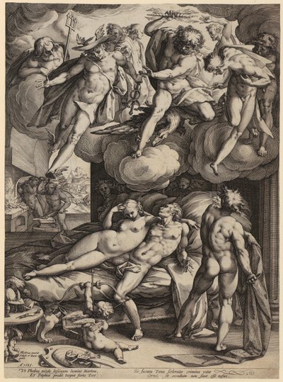 Holy Family with John the Baptist as a Boy, Plate 6 of the Series 