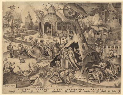 Horatius Cocles, plate 2 from the series "Roman Heroes" by Hendrick Goltzius