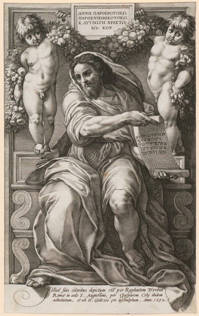 Isaiah by Hendrick Goltzius