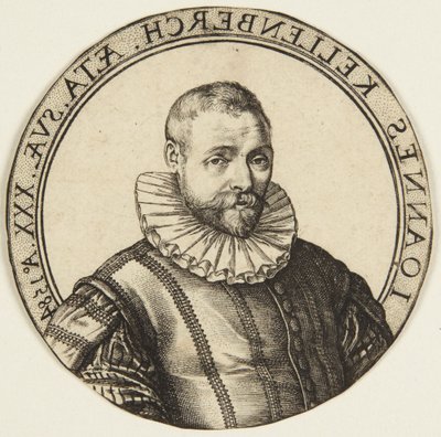 Joannes Kellenberch by Hendrick Goltzius