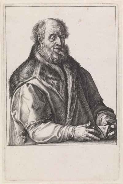 Johannes Zurenus (1517-1591) by Hendrick Goltzius