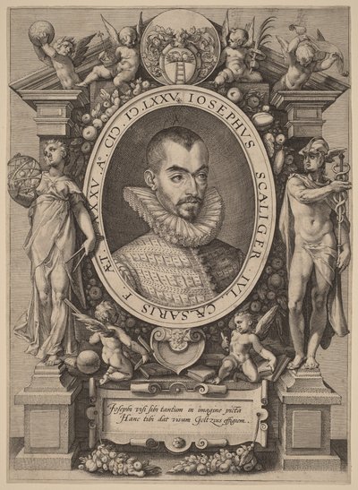 Josephus Justus Scaliger by Hendrick Goltzius