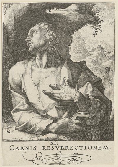 Judas Thaddaeus, Plate 12 of the Series 