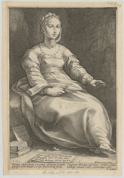 Calliope, Sheet 1 of the Series 