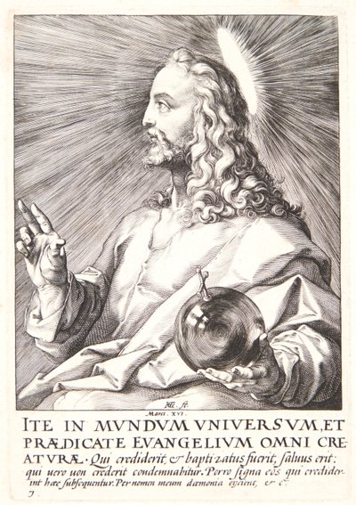 Christ by Hendrick Goltzius