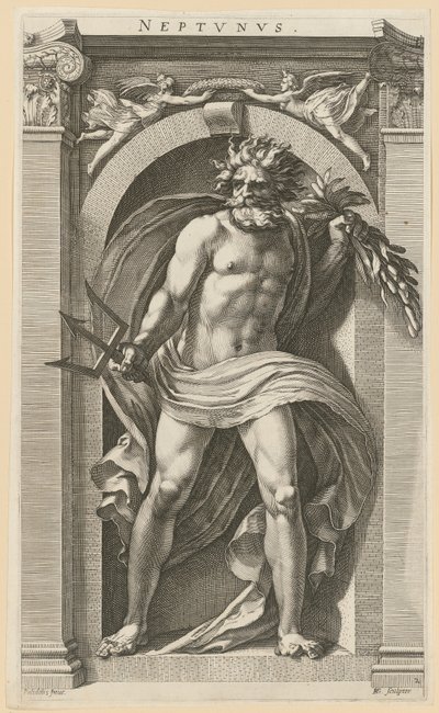 Neptune, Plate 2 from the Series 