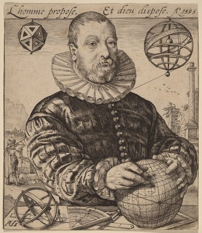Nicolaus Petri van Deventer by Hendrick Goltzius