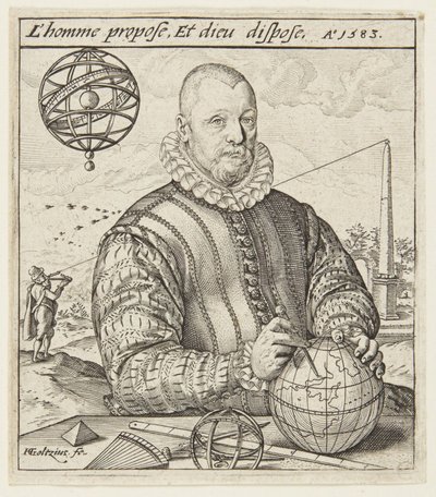 Nicolaus Petri van Deventer by Hendrick Goltzius