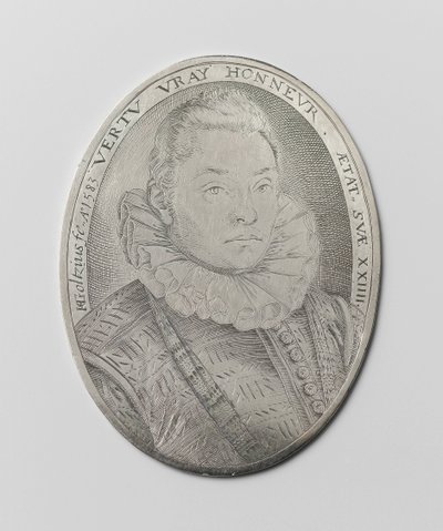 Portrait of a 24-Year-Old Man by Hendrick Goltzius