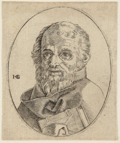 St. Matthias by Hendrick Goltzius