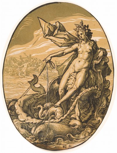 Tethys by Hendrick Goltzius