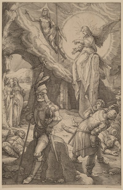 The Resurrection by Hendrick Goltzius