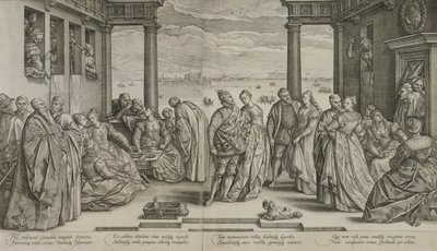 The Venetian Wedding by Hendrick Goltzius