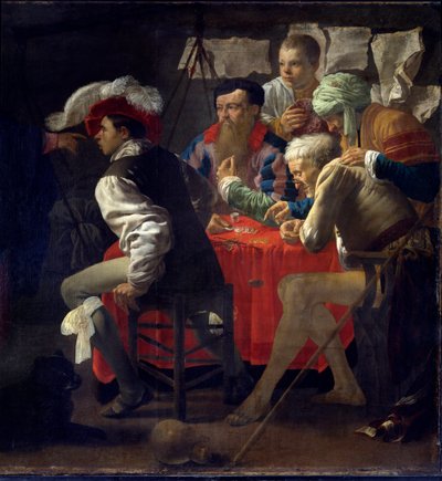 Vocation of Saint Matthew (Detail) by Hendrick ter Brugghen