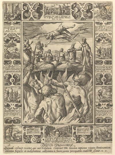 Punitio Tirannorum, from Allegories of the Christian Faith by Hendrik Goltzius
