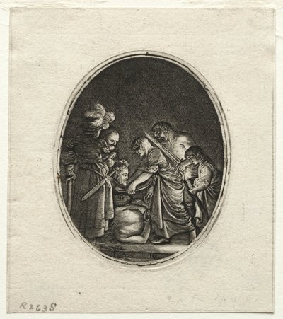 The Beheading of Saint John the Baptist by Hendrik Goudt
