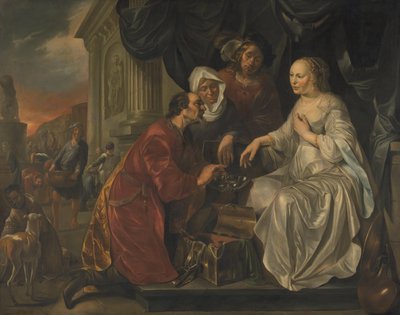 Rebecca Receiving Presents from Abraham